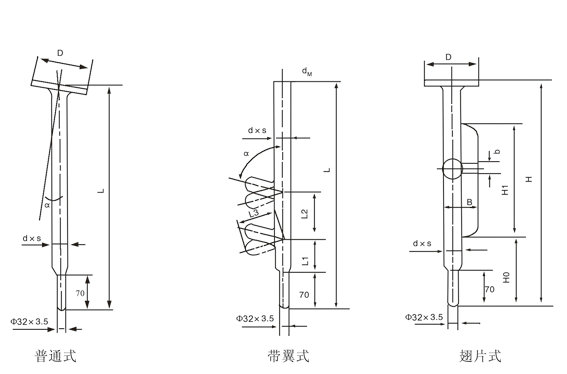 搪玻璃溫套管結(jié)構(gòu)圖